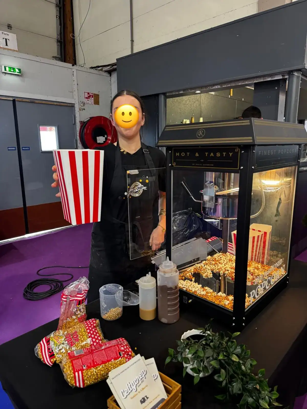 Machine à pop corn